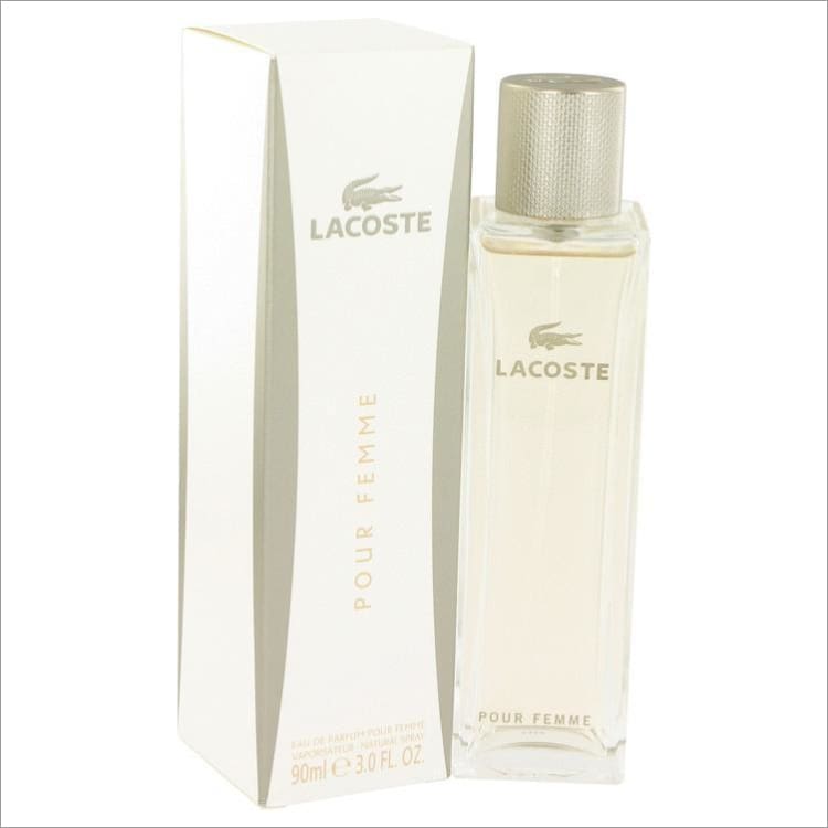 Lacoste Pour Femme by Lacoste Eau De Parfum Spray 3 oz for Women - PERFUME