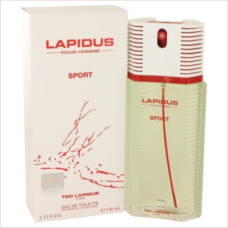 Lapidus Pour Homme Sport by Lapidus Eau De Toilette Spray 3.33 oz for Men - COLOGNE