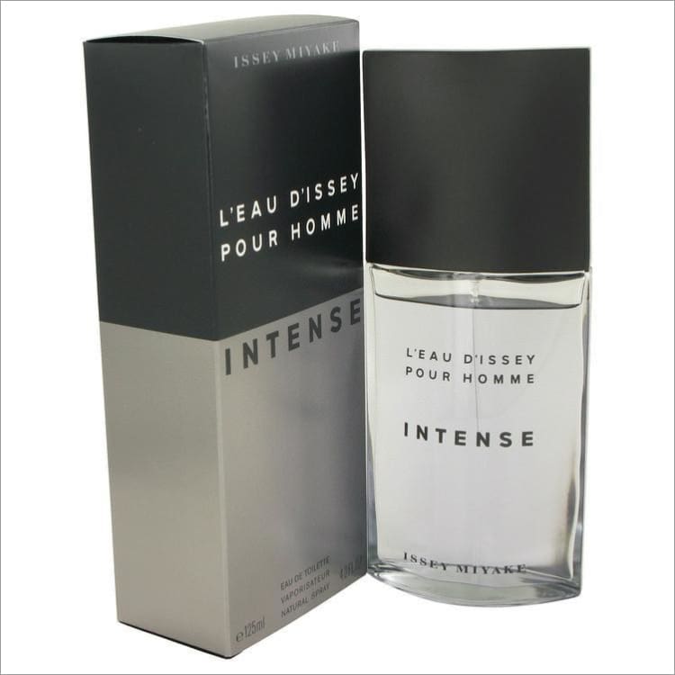 Leau DIssey Pour Homme Intense by Issey Miyake Eau De Toilette Spray 4.2 oz for Men - COLOGNE