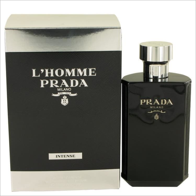 Lhomme Intense Prada by Prada Eau De Parfum Spray 3.4 oz for Men - COLOGNE
