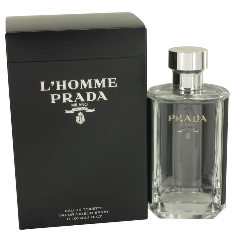 Lhomme Prada by Prada Eau De Toilette Spray 3.4 oz for Men - COLOGNE