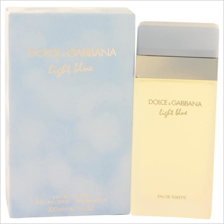 Light Blue by Dolce &amp; Gabbana Eau De Toilette Spray 6.7 oz for Women - PERFUME