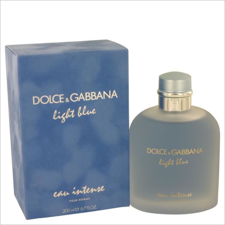 Light Blue Eau Intense by Dolce &amp; Gabbana Eau De Parfum Spray 1.7 oz for Men - COLOGNE