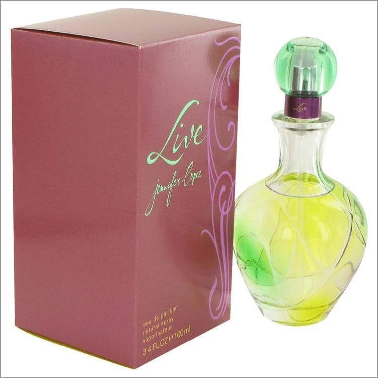 Live by Jennifer Lopez Eau De Parfum Spray 3.4 oz for Women - PERFUME