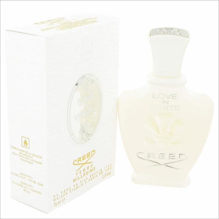 Love in White by Creed Millesime Eau De Parfum Spray 2.5 oz for Women - PERFUME