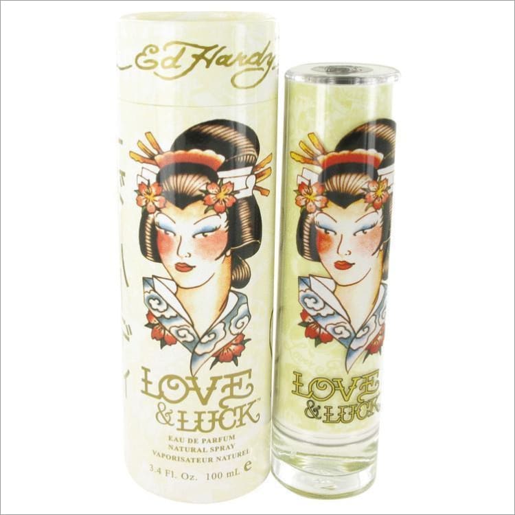 Love &amp; Luck by Christian Audigier Eau De Parfum Spray 3.4 oz for Women - PERFUME