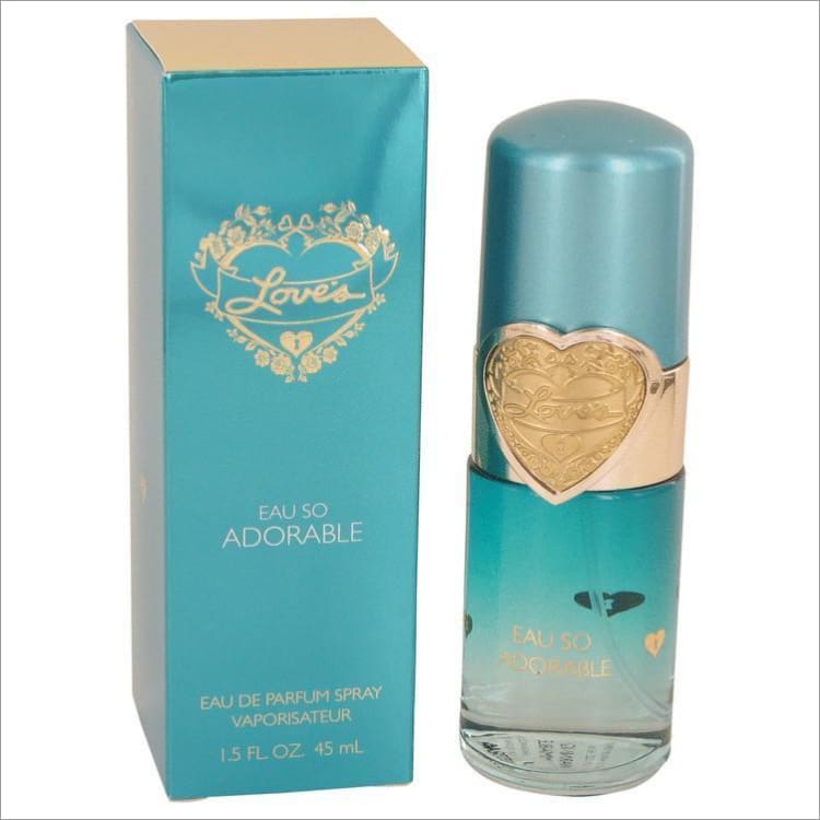 Loves Eau So Adorable by Dana Eau De Parfum Spray 1.5 oz for Women - PERFUME