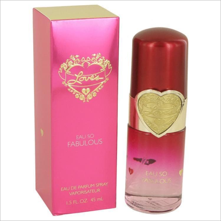 Loves Eau So Fabulous by Dana Eau De Parfum Spray 1.5 oz for Women - PERFUME