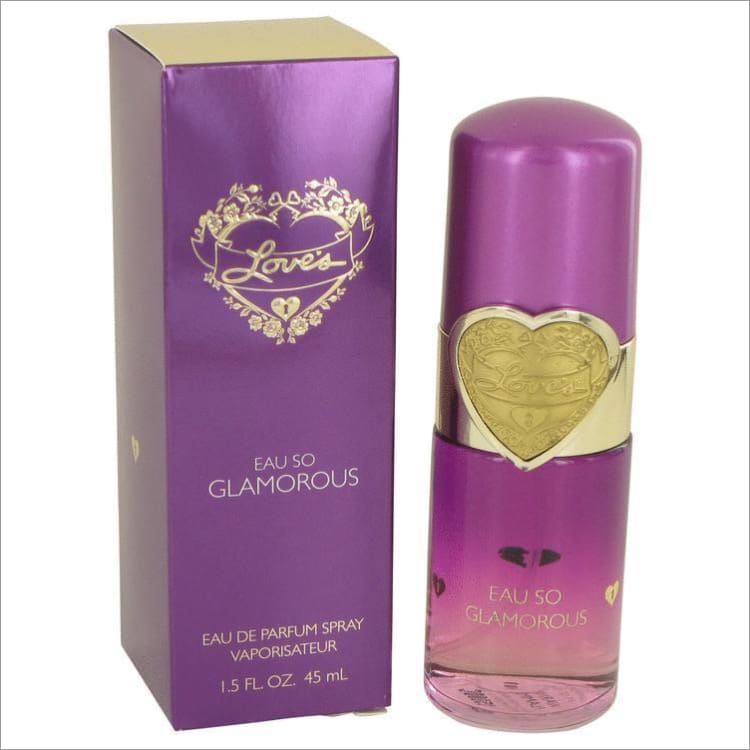 Loves Eau So Glamorous by Dana Eau De Parfum Spray 1.5 oz for Women - PERFUME