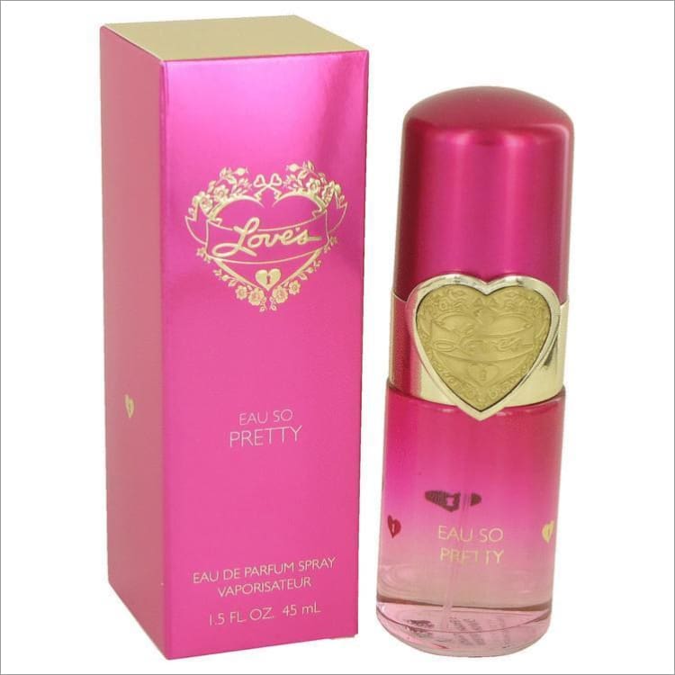 Loves Eau So Pretty by Dana Eau De Parfum Spray 1.5 oz for Women - PERFUME