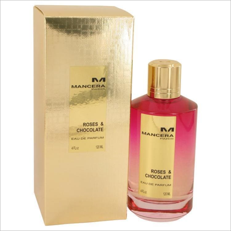Mancera Roses &amp; Chocolate by Mancera Eau De Parfum Spray (Unisex) 4 oz for Women - PERFUME