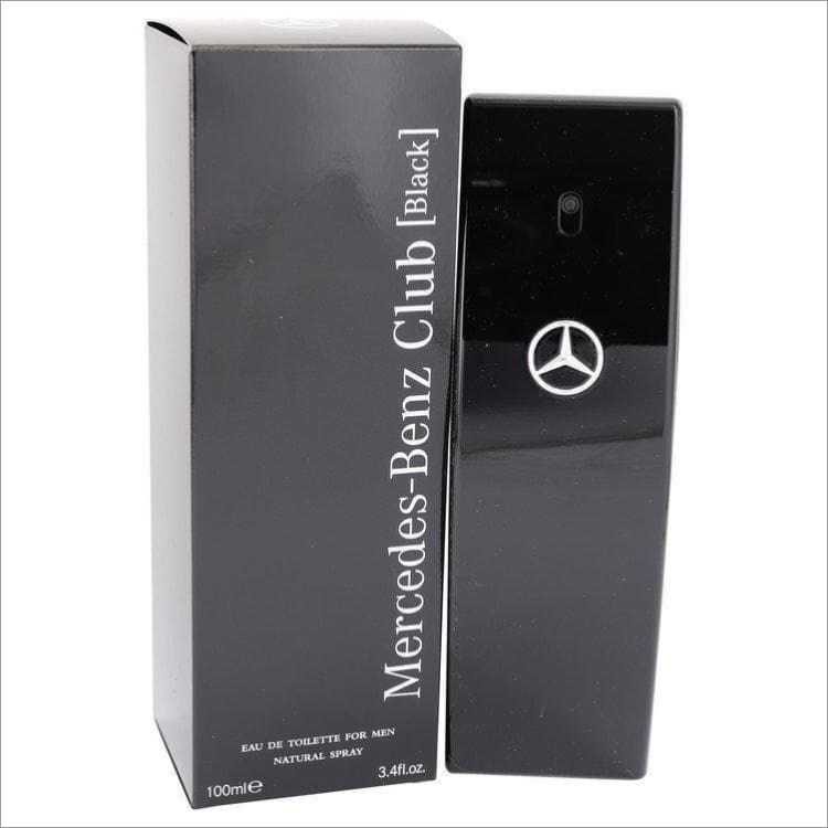 Mercedes Benz Club Black by Mercedes Benz Eau De Toilette Spray 3.4 oz for Men - COLOGNE
