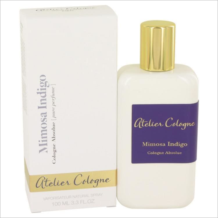 Mimosa Indigo by Atelier Cologne Pure Perfume Spray (Unisex) 3.3 oz for Women - PERFUME
