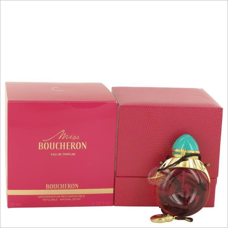 Miss Boucheron by Boucheron Eau De Parfum Refillable .33 oz for Women - PERFUME