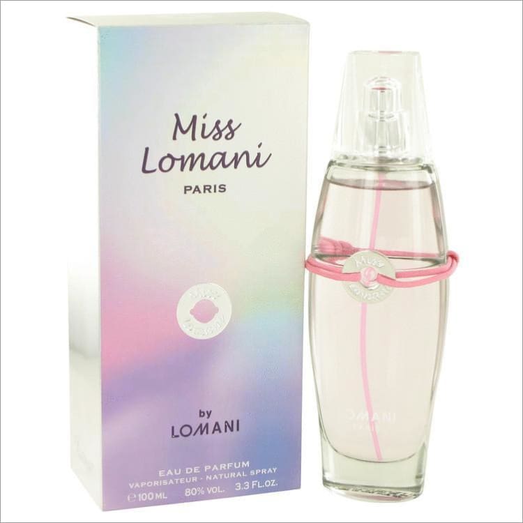 Miss Lomani by Lomani Eau De Parfum Spray 3.3 oz for Women - PERFUME