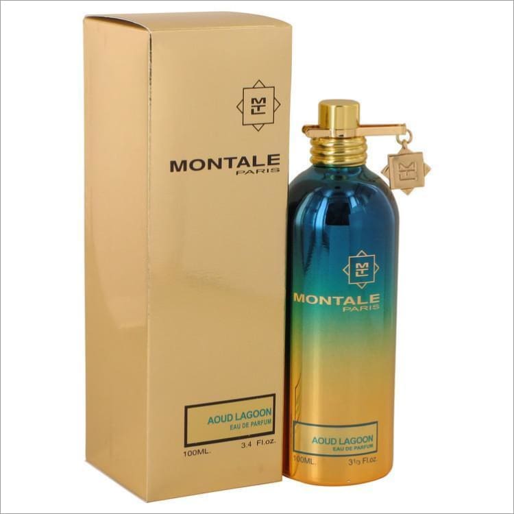 Montale Aoud Lagoon by Montale Eau De Parfum Spray (Unisex) 3.4 oz for Women - PERFUME