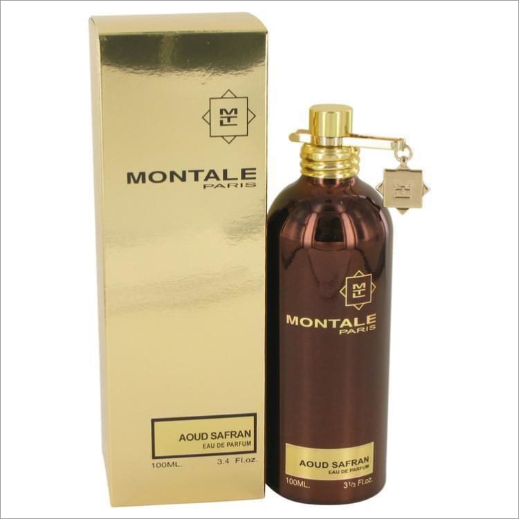 Montale Aoud Safran by Montale Eau De Parfum Spray 3.4 oz for Women - PERFUME