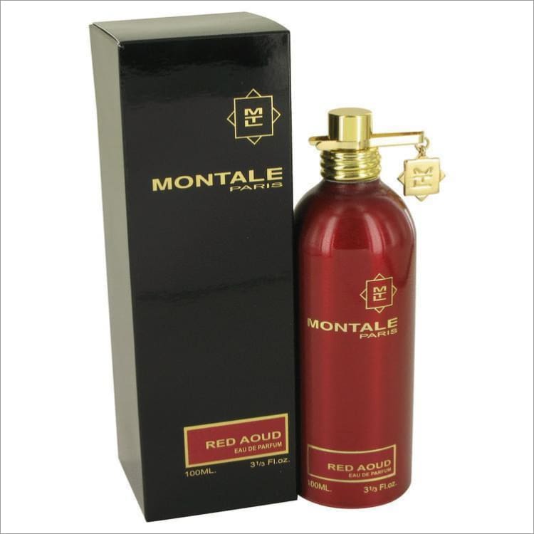 Montale Red Aoud by Montale Eau De Parfum Spray 3.4 oz for Women - PERFUME