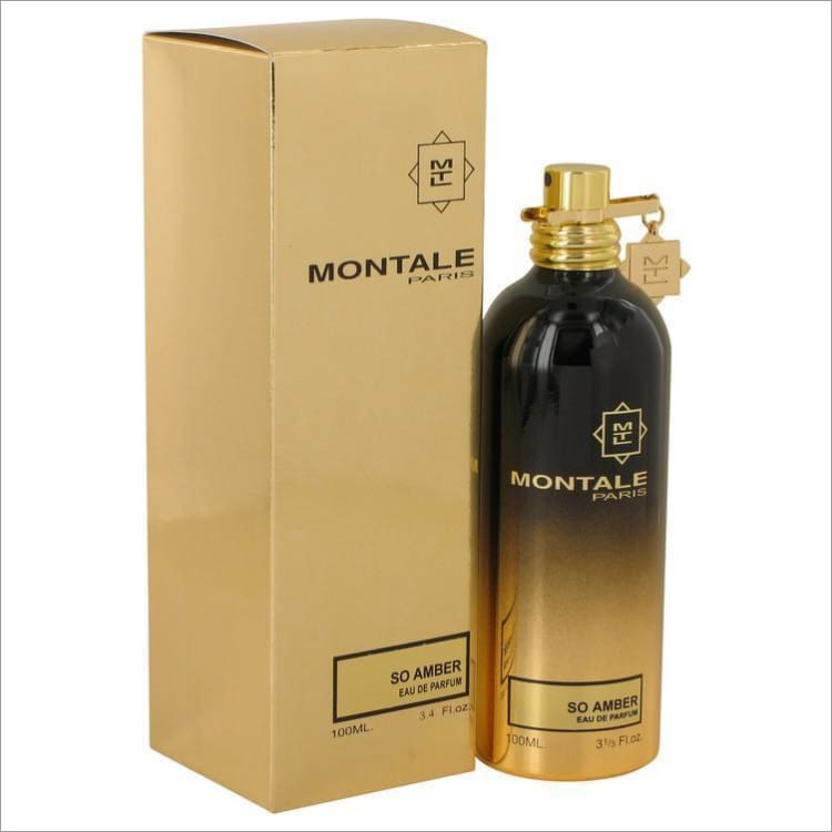 Montale So Amber by Montale Eau De Parfum Spray (Unisex) 3.4 oz for Women - PERFUME