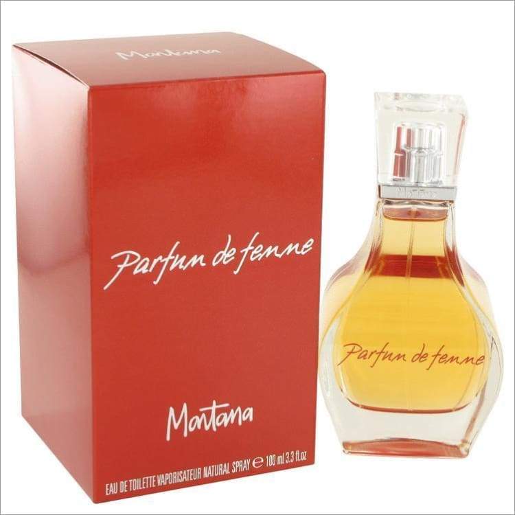 Montana Parfum De Femme by Montana Eau De Toilette Spray 3.3 oz for Women - PERFUME