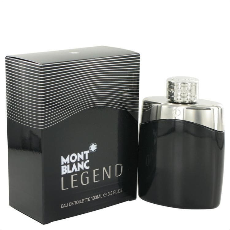 MontBlanc Legend by Mont Blanc Eau De Toilette Spray 3.4 oz for Men - COLOGNE