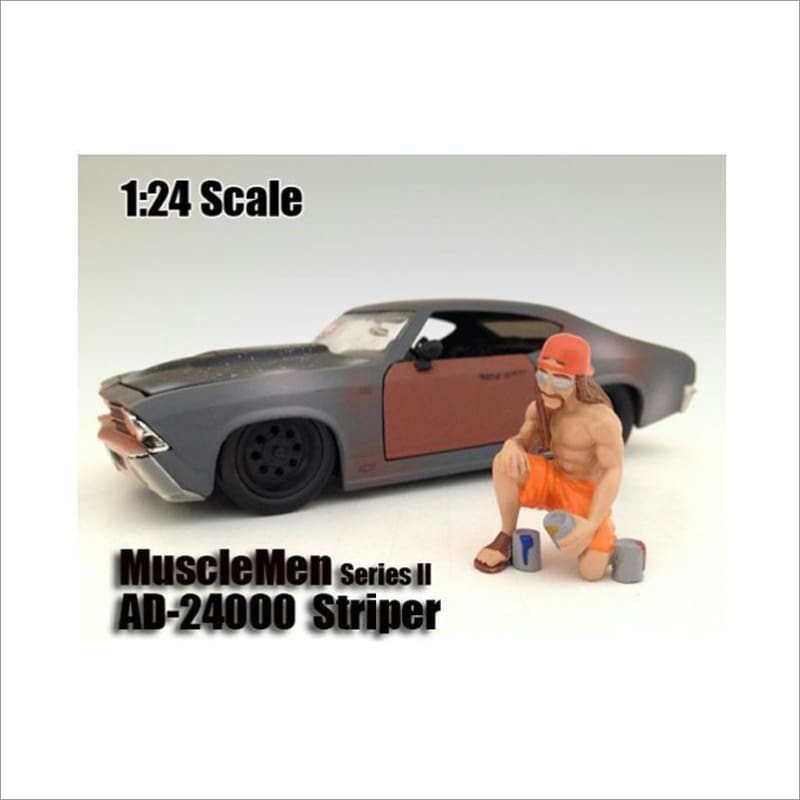 Musclemen Striper Figure For 1:24 Scale Models by American Diorama - Accessories
