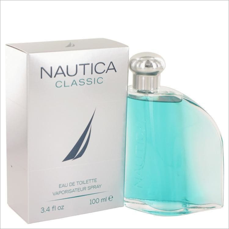 Nautica Classic by Nautica Eau De Toilette Spray 3.4 oz for Men - COLOGNE
