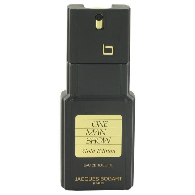 One Man Show Gold by Jacques Bogart Eau De Toilette Spray (Tester) 3.3 oz - DESIGNER BRAND COLOGNES