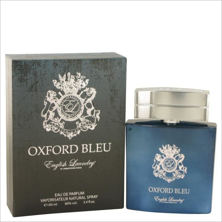 Oxford Bleu by English Laundry Eau De Parfum Spray 3.4 oz - MENS COLOGNE