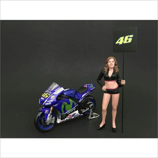 Paddock Girl Figure For 1:18 Scale Models by American Diorama - Accessories
