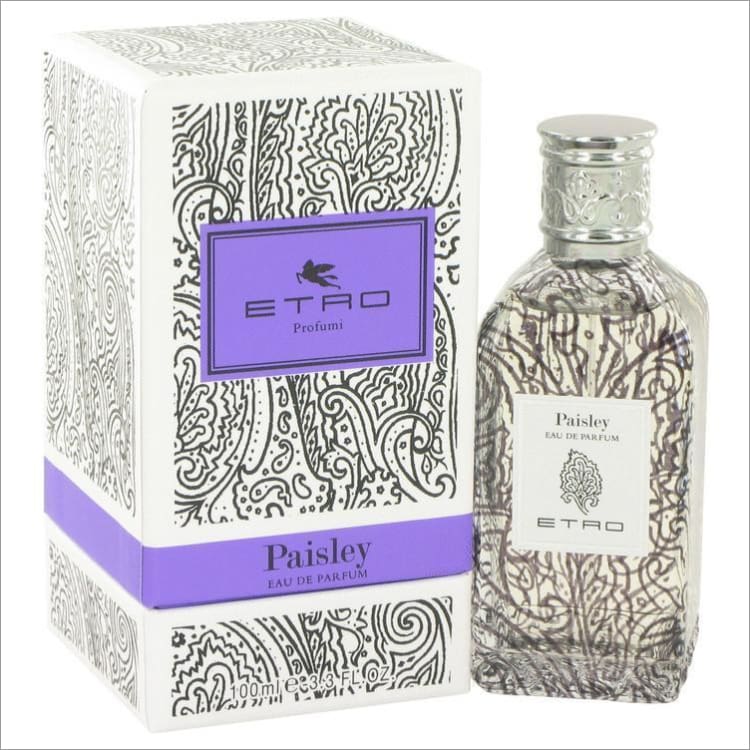 Paisley by Etro Eau De Parfum Spray (Unisex) 3.4 oz - Famous Perfume Brands for Women
