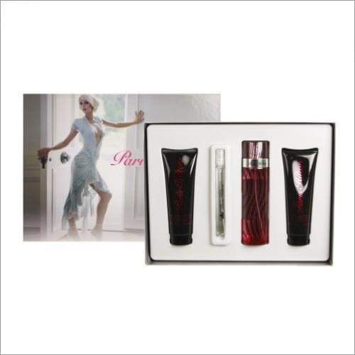 Paris Hilton 4 Pcs Set For Women: 3.4 Sp - South Beach Fragrance Gift Set