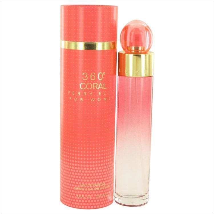 Perry Ellis 360 Coral by Perry Ellis Eau De Parfum Spray 6.7 oz for Women - PERFUME