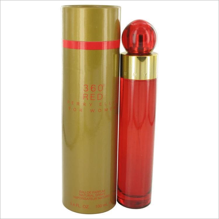 Perry Ellis 360 Red by Perry Ellis Eau De Parfum Spray 3.4 oz for Women - PERFUME