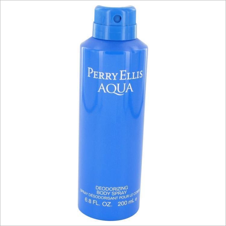 Perry Ellis Aqua by Perry Ellis Body Spray 6.8 oz for Men - COLOGNE