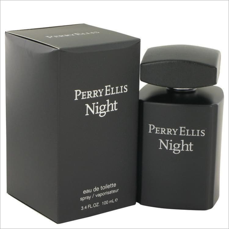 Perry Ellis Night by Perry Ellis Eau De Toilette Spray 3.4 oz for Men - COLOGNE