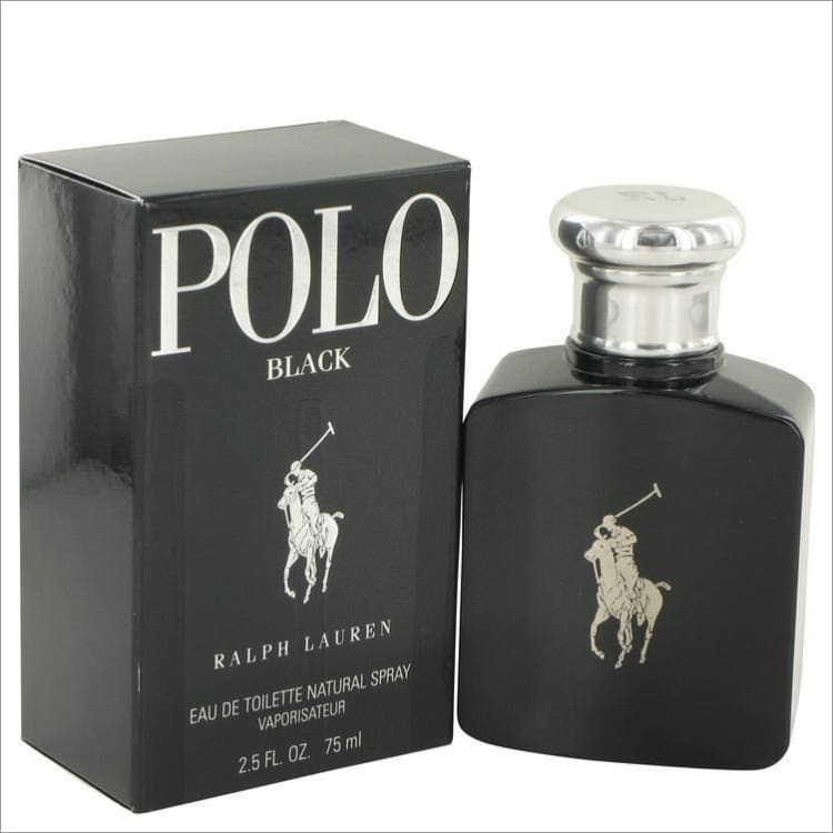 Polo Black by Ralph Lauren Eau De Toilette Spray 2.5 oz for Men - COLOGNE