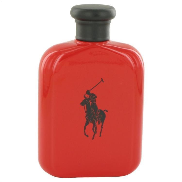 Polo Red by Ralph Lauren Eau De Toilette Spray (Tester) 4.2 oz for Men - COLOGNE
