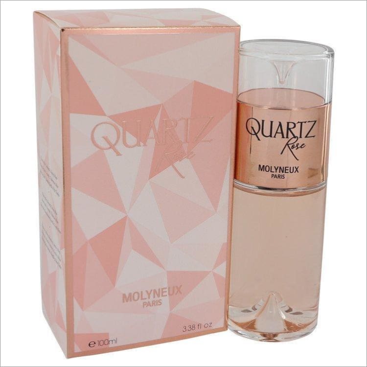 Quartz Rose by Molyneux Eau De Parfum Spray 3.38 oz for Women - PERFUME