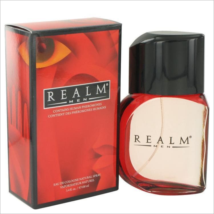 REALM by Erox Eau De Toilette -Cologne Spray 3.4 oz for Men - COLOGNE