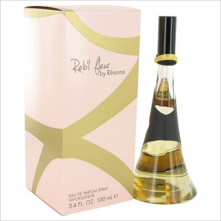 Rebl Fleur by Rihanna Eau De Parfum Spray 3.4 oz for Women - PERFUME