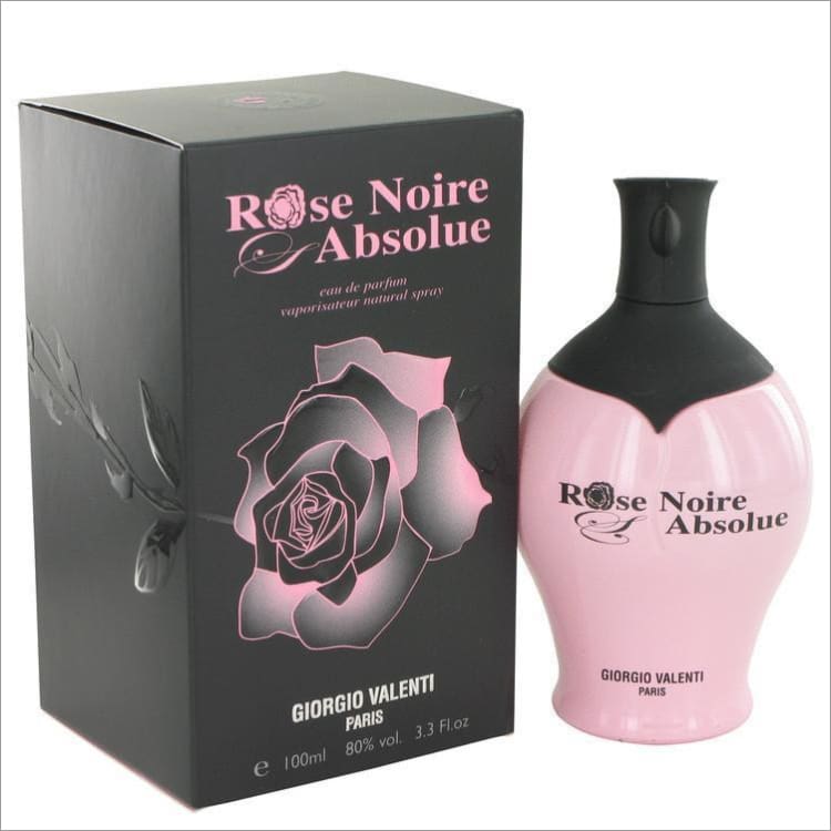 Rose Noire Absolue by Giorgio Valenti Eau De Parfum Spray 3.4 oz for Women - PERFUME