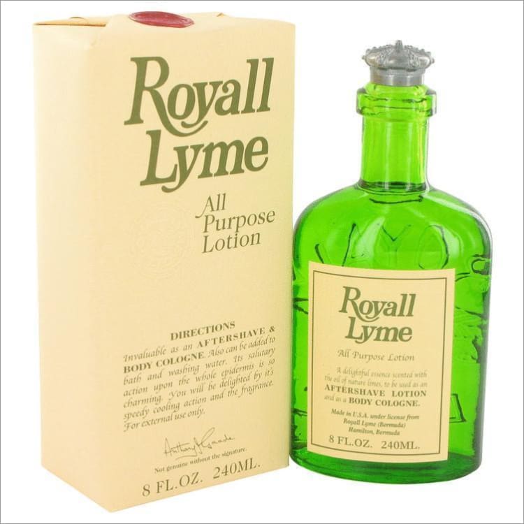 ROYALL LYME by Royall Fragrances All Purpose Lotion - Cologne 8 oz - DESIGNER BRAND COLOGNES