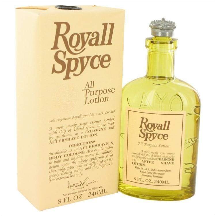 ROYALL SPYCE by Royall Fragrances All Purpose Lotion - Cologne 8 oz for Men - COLOGNE