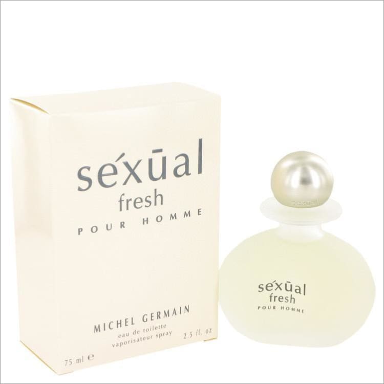Sexual Fresh by Michel Germain Eau De Toilette Spray 2.5 oz for Men - COLOGNE