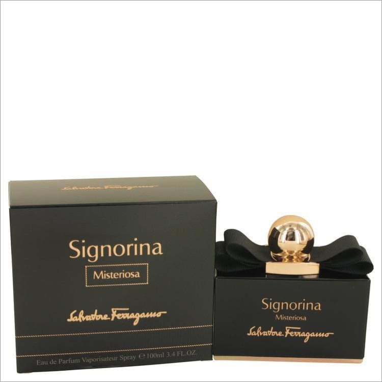 Signorina Misteriosa by Salvatore Ferragamo Eau De Parfum Spray 3.4 oz for Women - PERFUME
