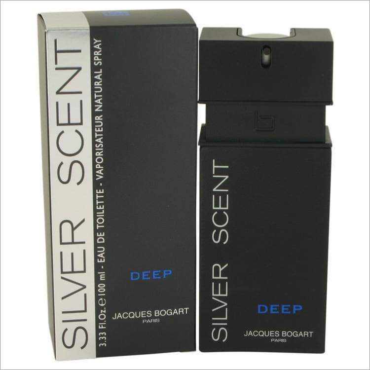 Silver Scent Deep by Jacques Bogart Eau De Toilette Spray (Tester) 3.4 oz for Men - COLOGNE