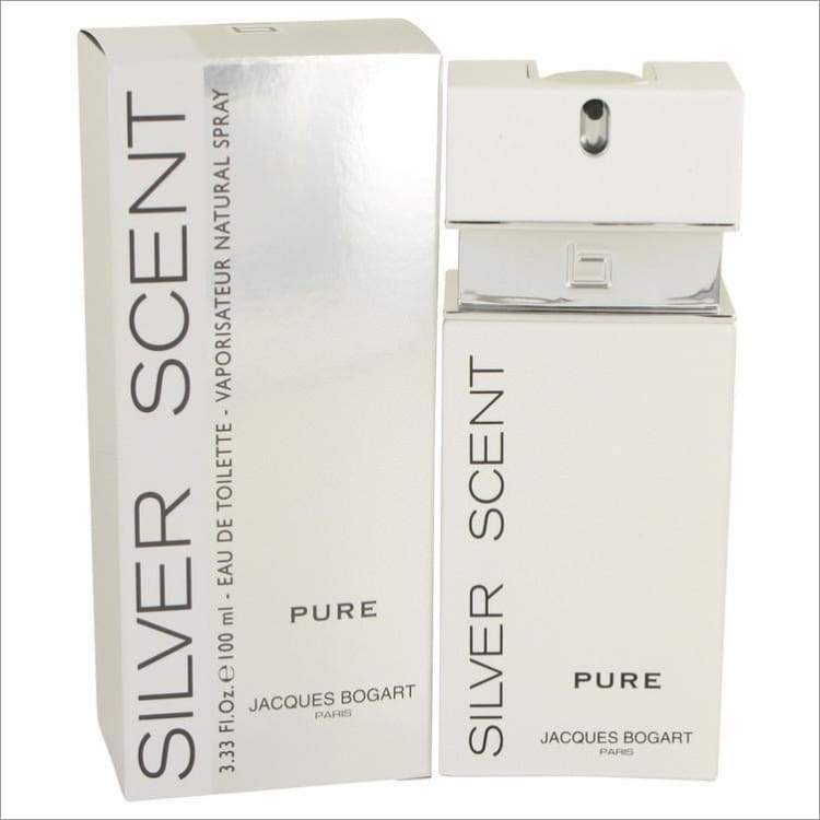 Silver Scent Pure by Jacques Bogart Eau De Toilette Spray 3.4 oz for Men - COLOGNE