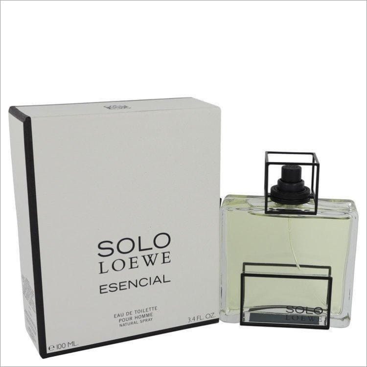Solo Loewe Esencial by Loewe Eau De Toilette Spray 3.4 oz for Men - COLOGNE