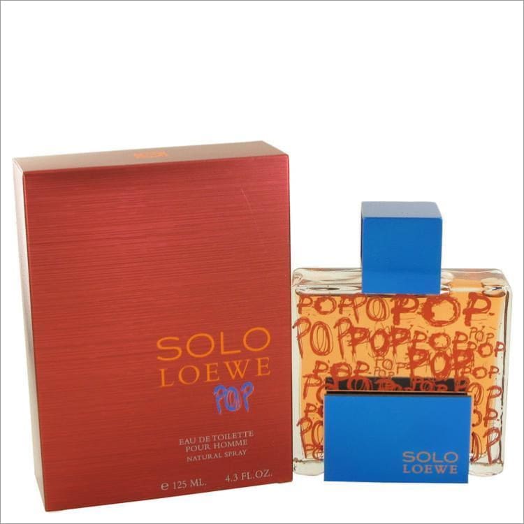 Solo Loewe Pop by Loewe Eau De Toilette Spray 4.3 oz for Men - COLOGNE